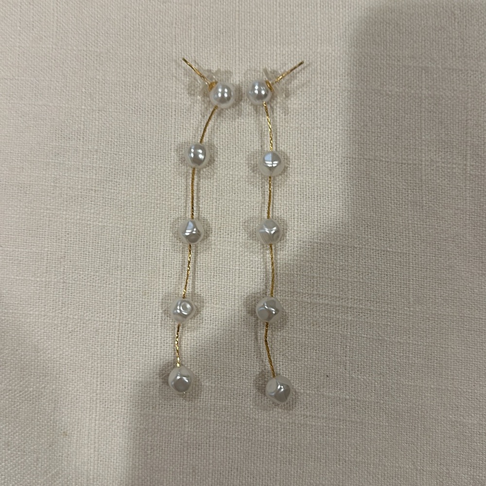 SWEETV Pearl Drop Earrings